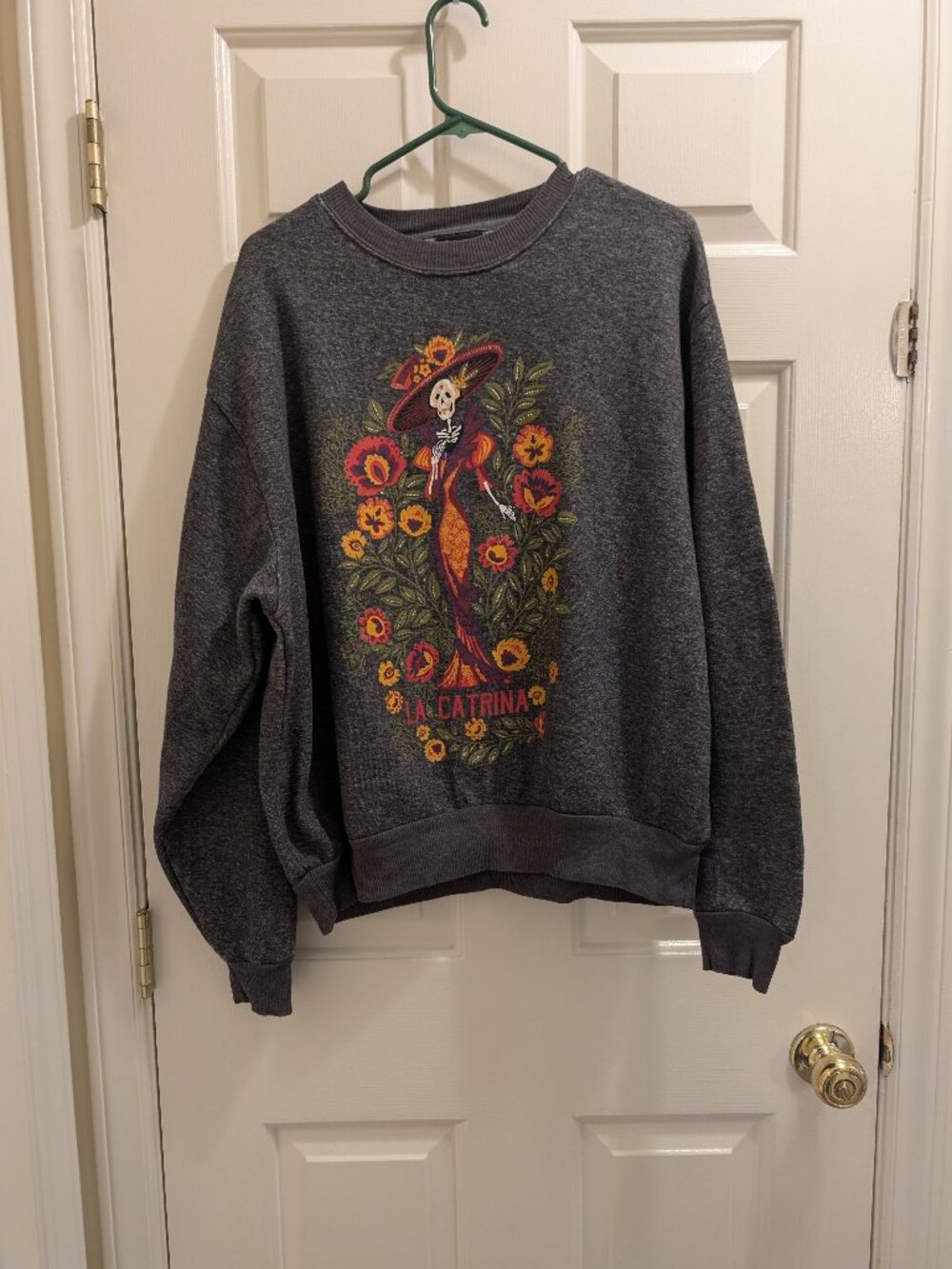 La Catrina Day of the Dead Sugar Skull Sweatshirt
